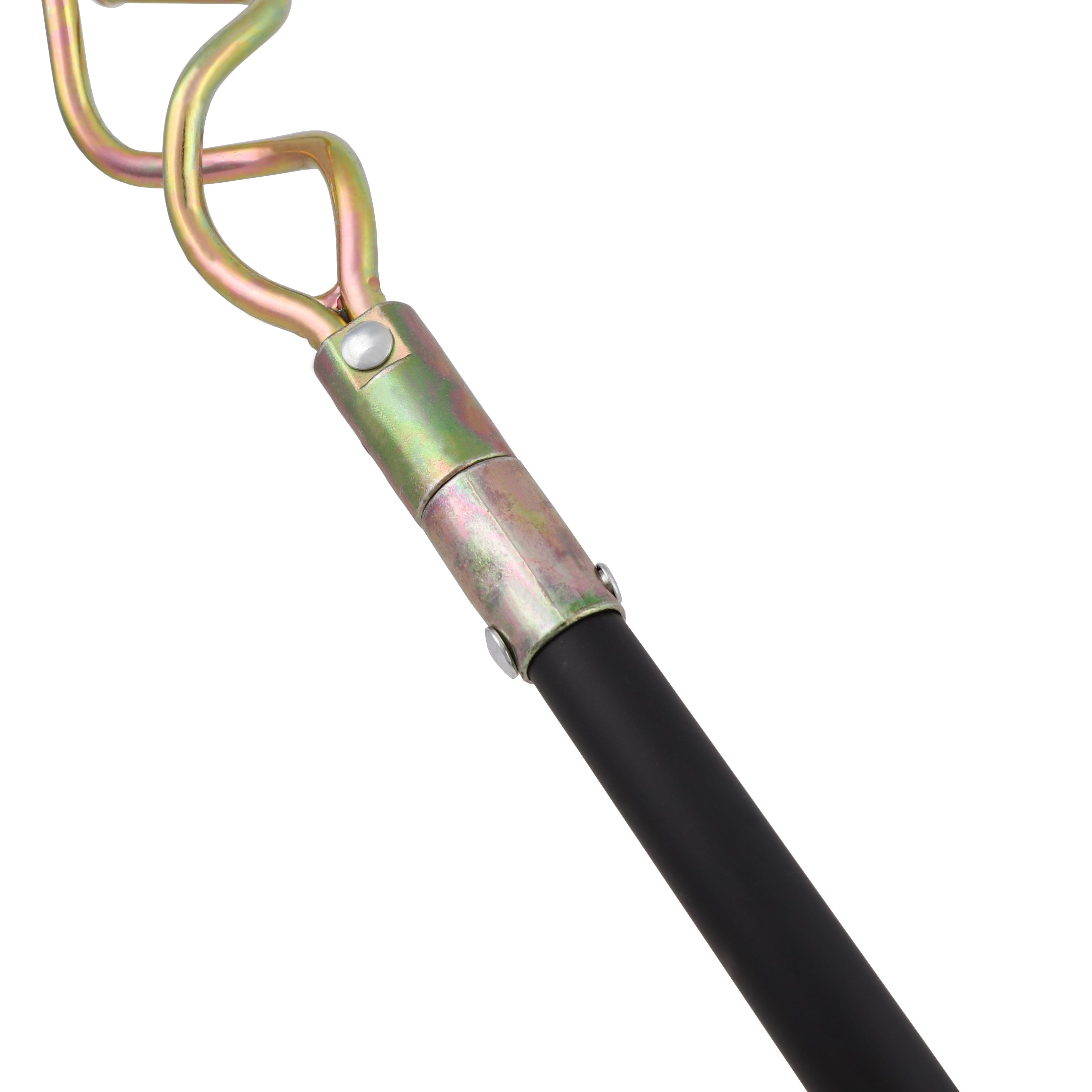 Drain Cleaner 10 Rod Zinc Alloy Plunger Flexible Connector Carry Bag Universal