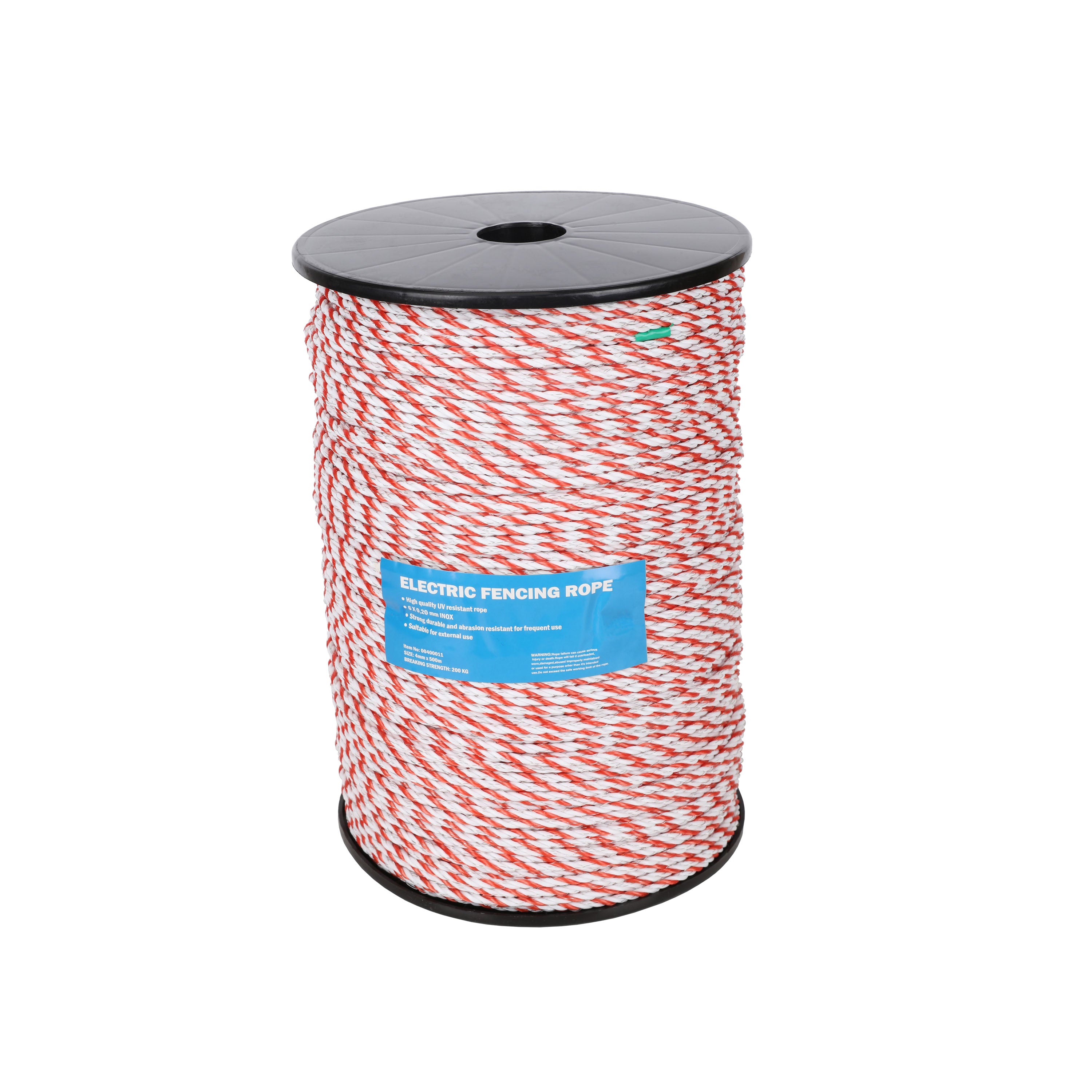 Premium Electric Fence Rope Wire Poly Polywire Stainless Steel Polyrope 4mm 500M