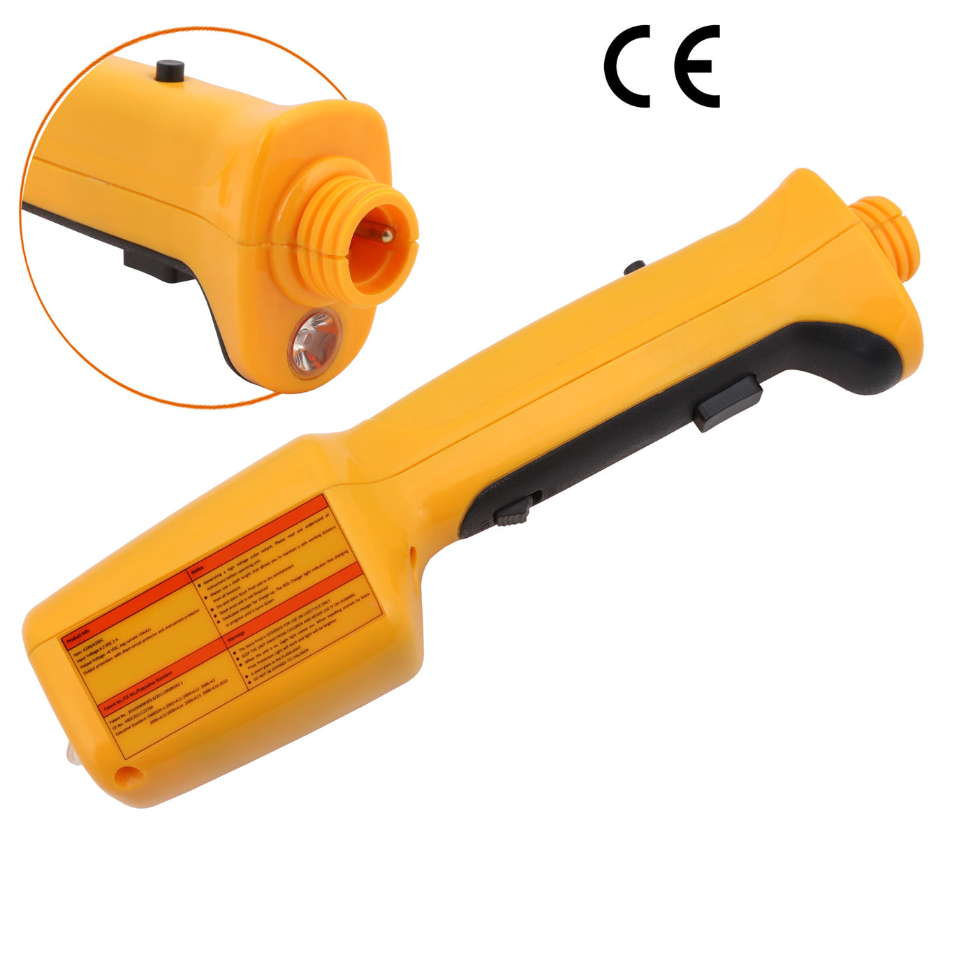 Powerful Rechargeable Stock prod Cattle prodder Flexi Shaft Led Torch