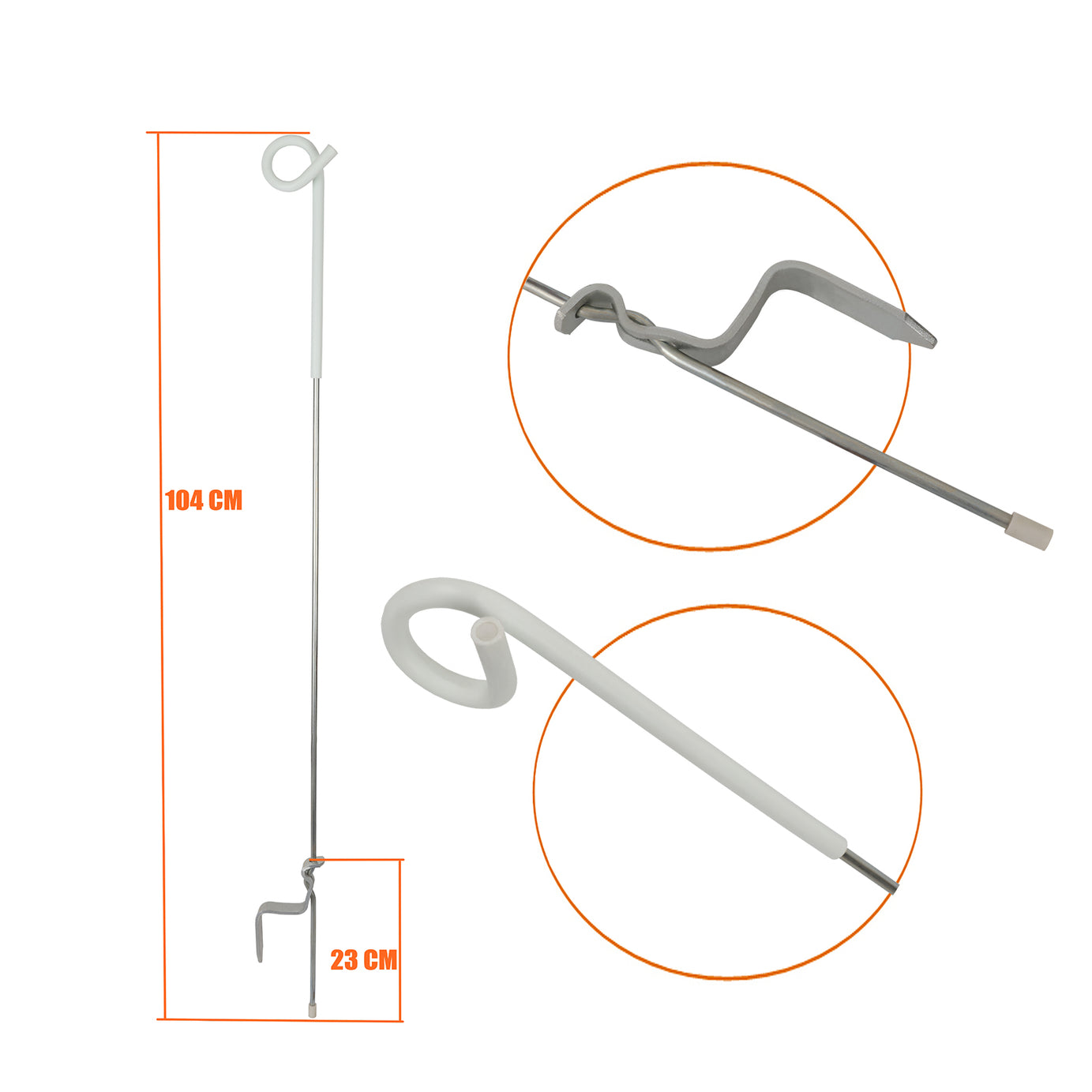 Electric Fencing  Pigtail Post