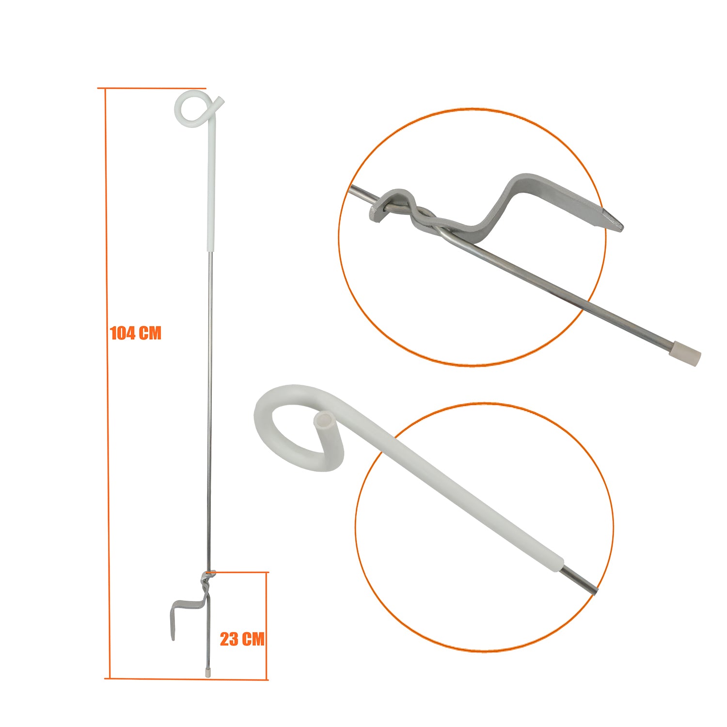 Electric Fencing  Pigtail Post