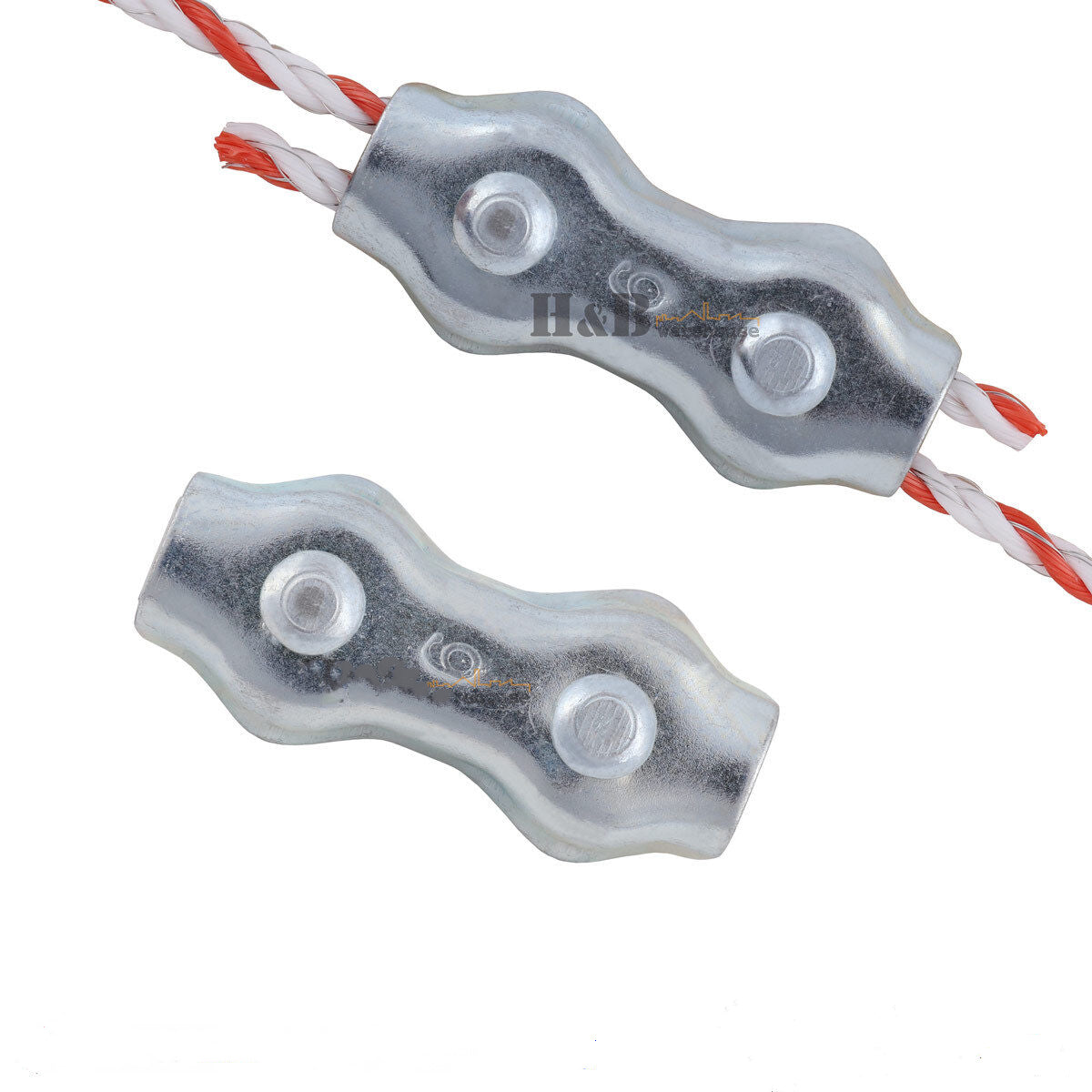 10 Electric Fence Poly Wire Joiner PolyWire Rope Braid Connector ...